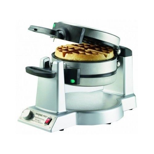 Belgian Waffle Maker Iron Breakfast Double Gourmet Food Kitchen Homemade Brunch