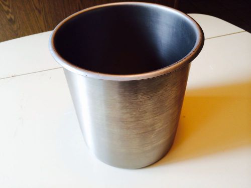 1 Piece Restaurant Quality Stainless Steel Bain Marie Pot 4.25 Qt.