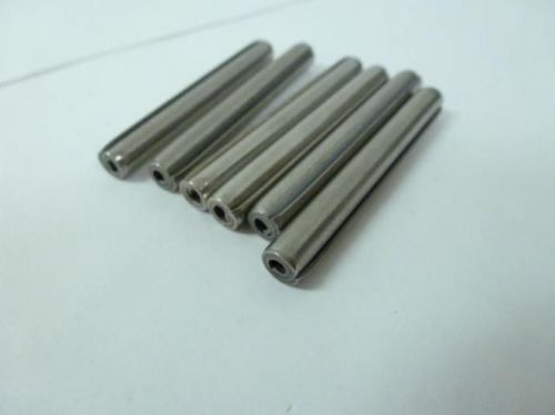 85813 New-No Box, Marlen 870121 LOT-6 SS Split Pin, 2&#034; L, 1/4&#034; OD