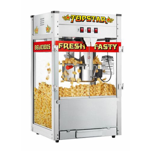 new Great Northern TopStar Commercial Quality Bar Style Popcorn Popper Machine