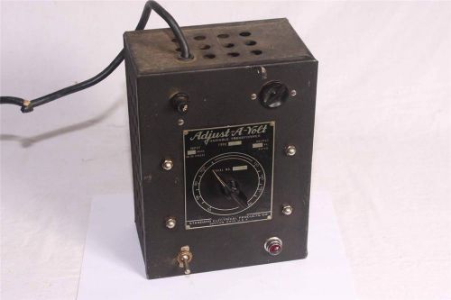 Standard Electric Adjust-A-Volt Type LR-5 - Variable Isolation Transformer