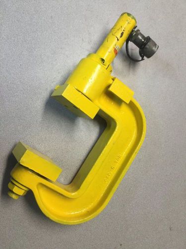 Enerpac A205 Rc-53 5 Ton C Clamp Press 6.5&#034; Throat 3&#034; Stroke