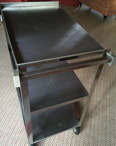 Lakeside STAINLESS STEEL 3-Shelf CART model 311, MD, DDS, Tattoo, Salon, etc.