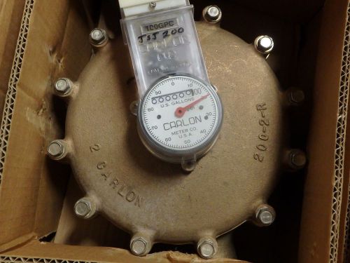 NEW Carlon 2&#034; water meter JSJ200, 100GPC