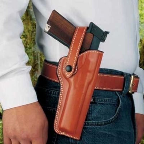 Desantis 097 Woodsman Holster Right Hand Tan .22 Cal Leather