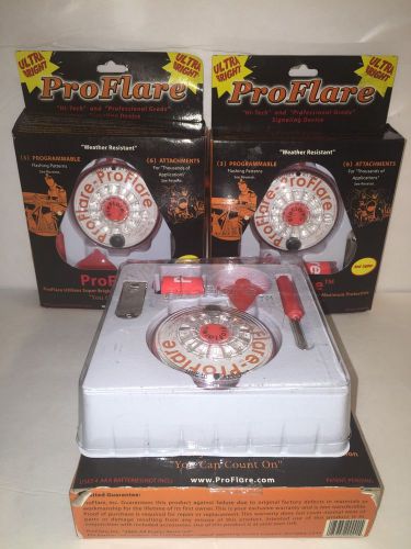 Set Of 3 ProFlare Hi-tech Signaling Device NEW