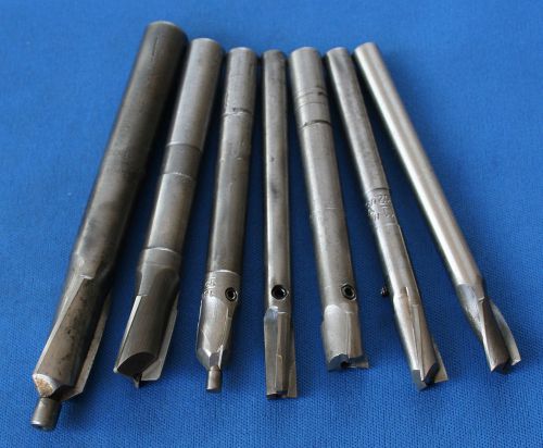 7 HS CounterBore Bits Machinist Lot Gunsmith Aircraft Lathe Tool Lot