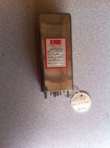 ERIE frequency control crystal oscillator, 10Mhz, 28VDC Radio, Ham