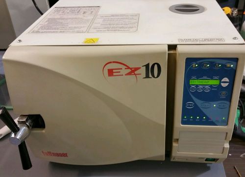 Tuttnauer EZ10 Autoclave Sterilizer Tattoo Vet Dental Medical