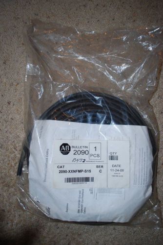 ALLEN BRADLEY UNIVERSAL FEEDBACK CABLE 2090-XXNFMP-S15 SER C  NEW