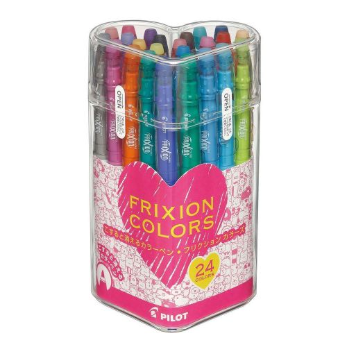 Pilot Frixion Colors 24 Colors Set