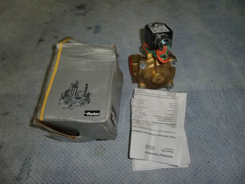 PARKER 20F24C2172AAF4C05 Complete SOLENOID VALVE 1-1/4&#034;NPT 1-1/8 Orfice