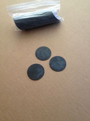 Viton rubber discs 1/32&#034; thick 1 3/4 Round  100+ pieces