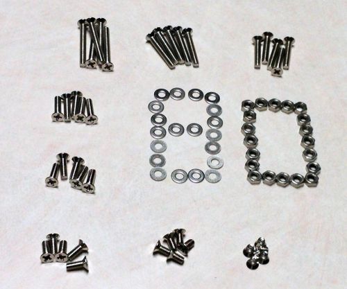 USA shipping - 80pc M3 Philips flat Screw Nut Washer Set M3x4x6x8x10x12x16x20x25