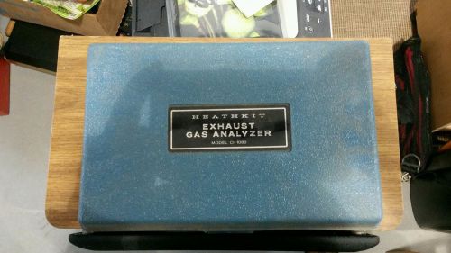 Heathkit model cl-1080 exhaust gas tester kit