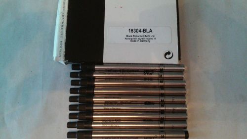 9 MONTBLANC LEGRAND ROLLERBALL Marathon Refill Black Med.