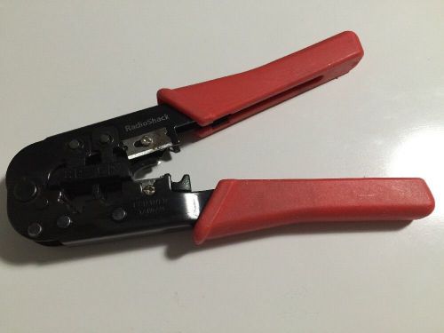 279-405 Radio Shack Pro Crimping Tool 8P 6P RJ-45,  CAT5