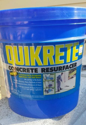 concrete quikrete 113120 resurfacer 20lb