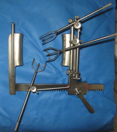 Kapp Surgical Cosgrove Valve Retractor System COMPLETE W/ Steril. Case