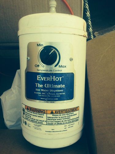 Used  EverHot Hot Water Dispenser mod EHWT160JXX2 TANK ONLY