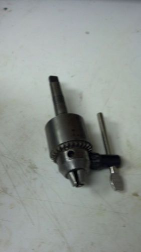 Used Supreme 1/2 inch 6T  Cap 0-1/2 Tapered Drill Chuck  Arbor Part No-2R33