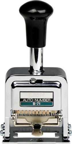 Lion Pro-Line Heavy-Duty Automatic Numbering Machine 9-Wheel (B-71)