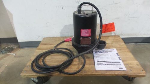 Dayton 1 HP 460 V 2.8 A 3450 RPM Effluent Pump