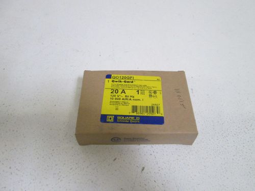 SQUARE D CIRCUIT BREAKER QO120GFI *NEW IN BOX*