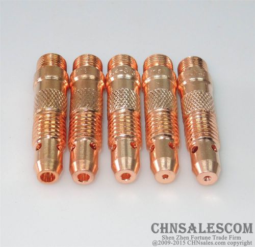 5 pcs 10N30 10N31 10N32 10N28 406488 Collet Body Tig Torch WP-17/18/26