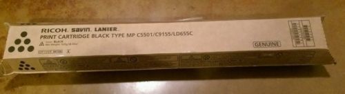 New OEM Genuine Black Ricoh Savin Lanier toner cartridge 841582