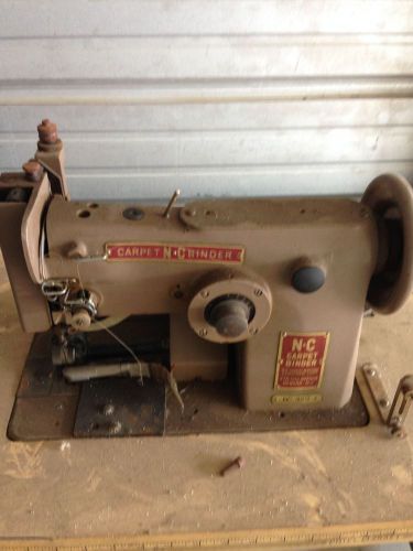 NC CARPET BINDING MACHINE, MODEL NC-320, INDUSTRIAL CARPET EDGER