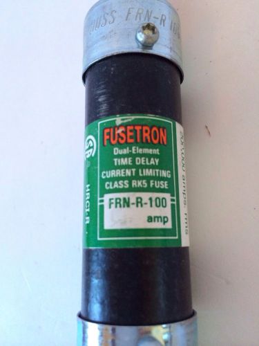 NEW! Fusetron FRN-R-100 100 Amp Fuse FRNR100