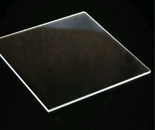 (2) - 1/4&#034; clear acrylic plexiglas sheet 24&#034; x 24&#034; BEST DEAL ON EBAY