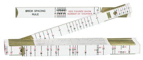 Lufkin 636 6&#039; Brick Masons Wood Folding Rule