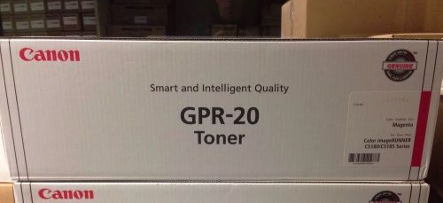 OEM 1 CANON GPR-20 MAGENTA TONER CARTRIDGES IMAGERUNNER C5180 C5185