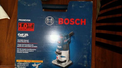 Bosch PR20EVSK Colt Variable Speed Palm Router Kit New