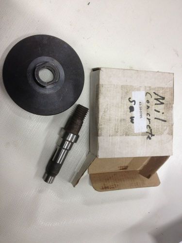 Milwaukee Part 43-34-0785 Inner Flange, 38-50-6095 Spindle, Fits 6184-01 Machine