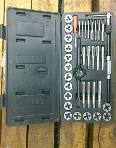 39 pc Steel Tap &amp; Die Set