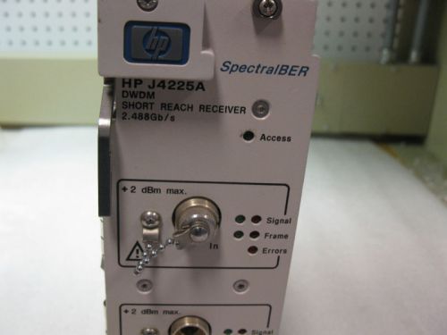 HP SPECTRALBER J4225A DWDM SHORT REACH RECEIVER VXI ***For Sale