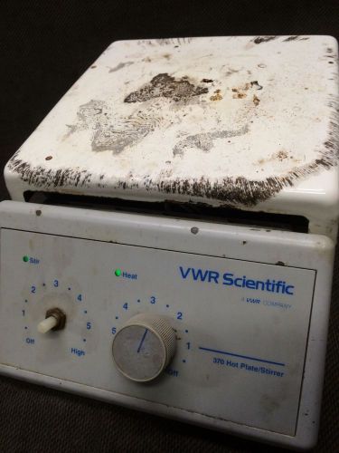 VWR 370 Hot Plate/Stirrer, stir hotplate, mix