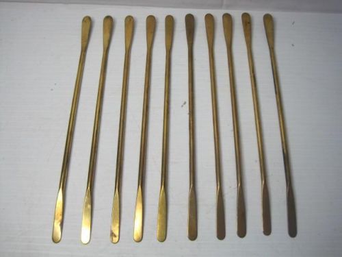 8416 Lot(10) 9 Inch Laboratory Spatulas Great Condition FREE Shipping Conti USA