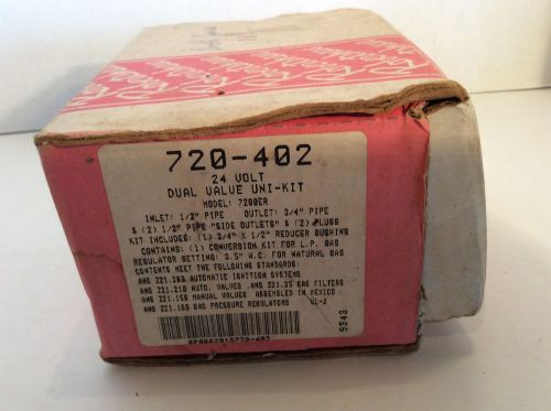 720-402 Robertshaw Gas Heating Furnace Valve 24V 7200ER