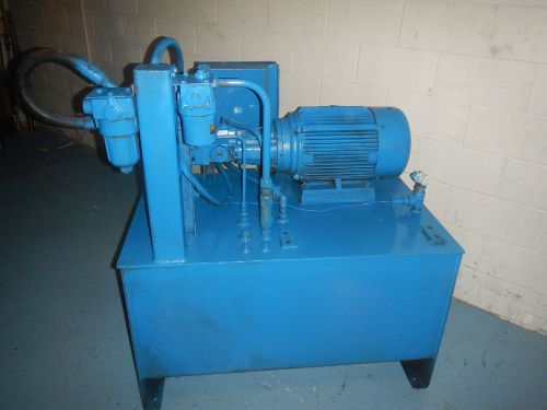 Denison 20 hp 15 gpm hydraulic power unit for sale