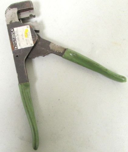 Thomas &amp; Betts T&amp;B GSC-261 Ratchet Hand Crimp Tool NO RESERVE