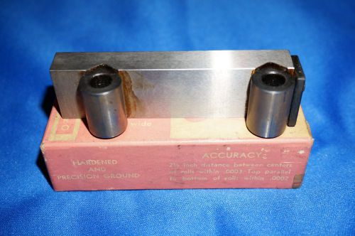 2 1/2 INCH MICRO SINE BAR made by FISHER USA