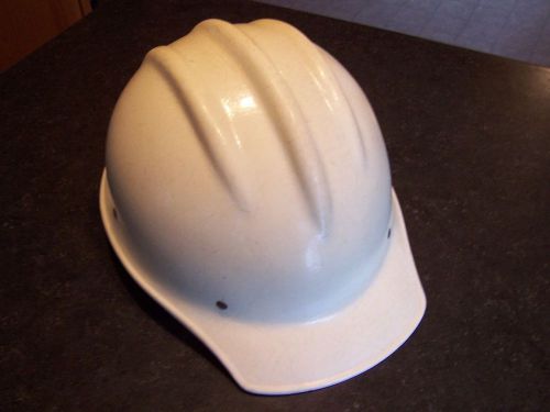 Vintage Bullard 502 Fiberglass hardhat Iron Worker hard hat with suspension