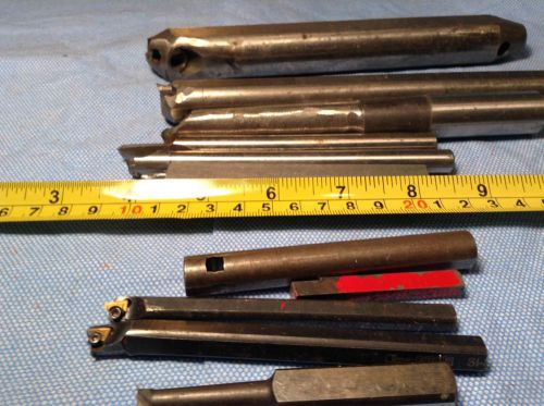 LOT OF LATHE TOOLS BORING BARS