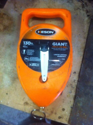 Keson G130 Giant Chalk Box Line Reel 130&#039; 19509