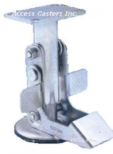 3A02FL 3-1/2&#034; Light Duty Floor Lock, Zinc Plated, Foot Operated