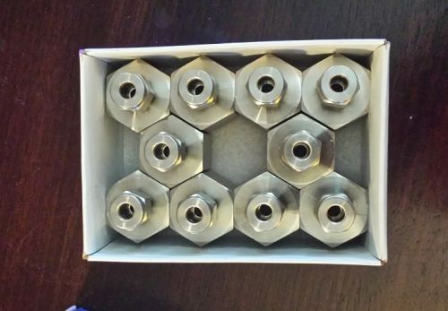 Swagelok Gage Fitting SS-400-7-8RJ - Lot of 10 - R1KD00339B